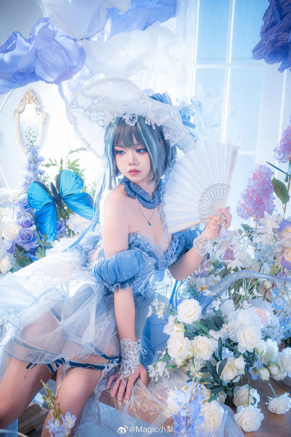 碧蓝航线 柴郡才不是……！@Magic小梨