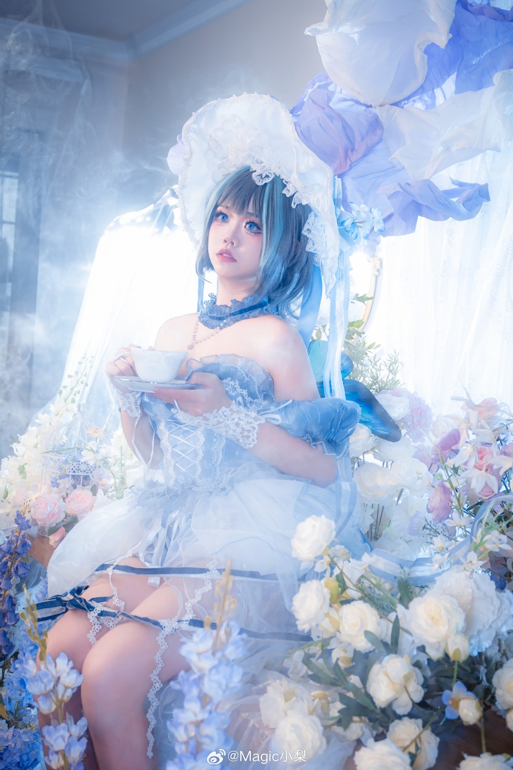 碧蓝航线 柴郡才不是……！@Magic小梨