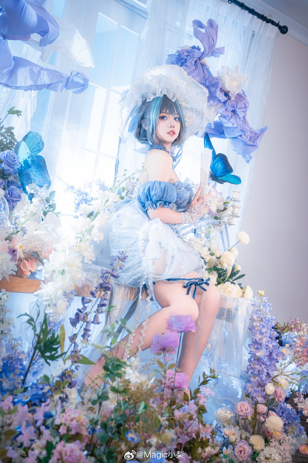 碧蓝航线 柴郡才不是……！@Magic小梨