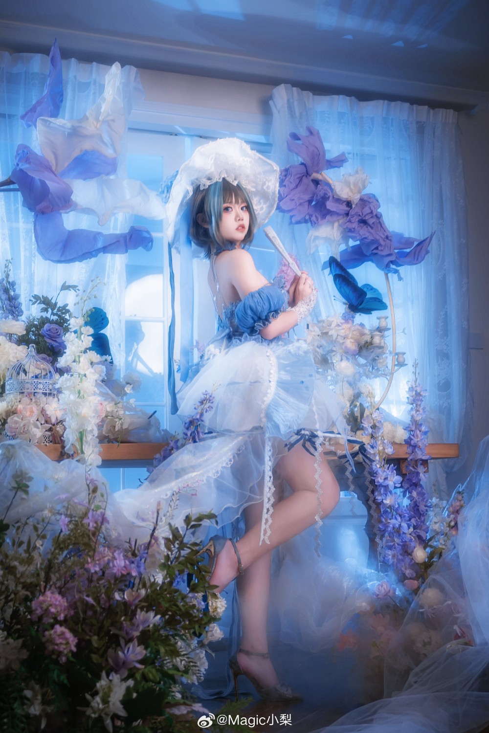 碧蓝航线 柴郡才不是……！@Magic小梨