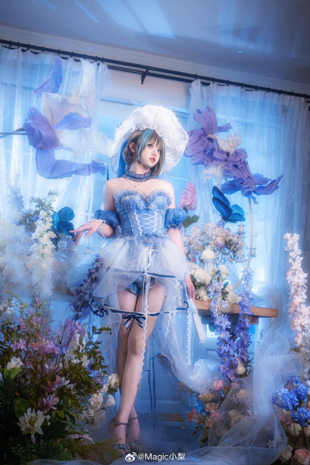 碧蓝航线 柴郡才不是……！@Magic小梨