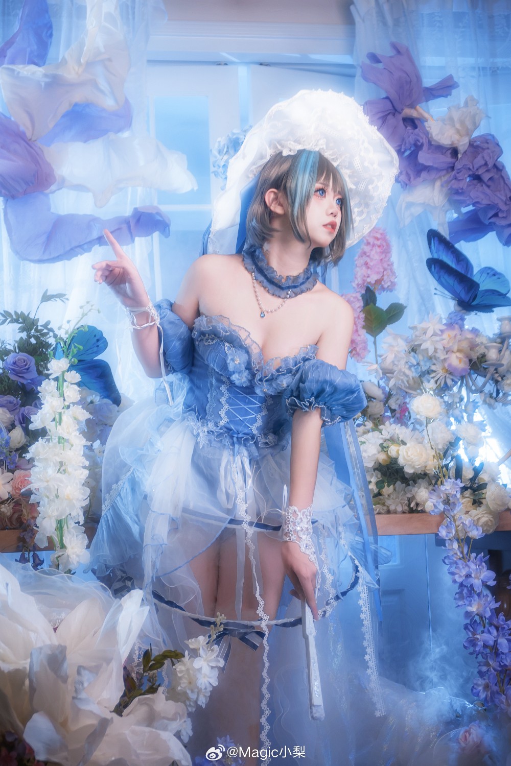 碧蓝航线 柴郡才不是……！@Magic小梨