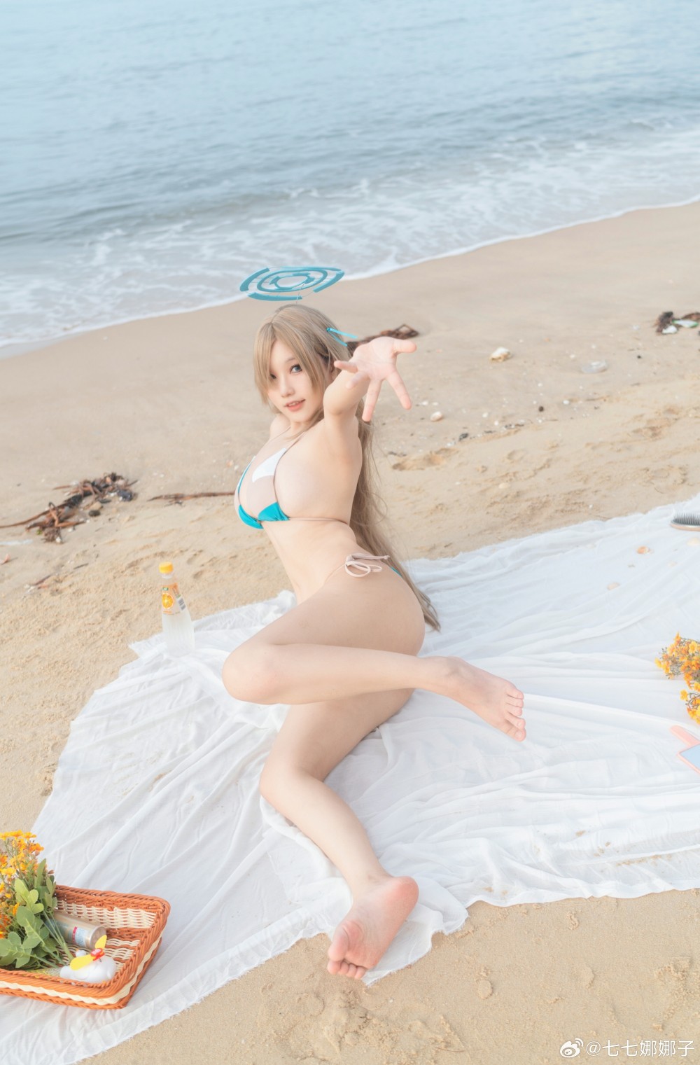 碧蓝档案 一之濑明日奈泳衣@七七娜娜子