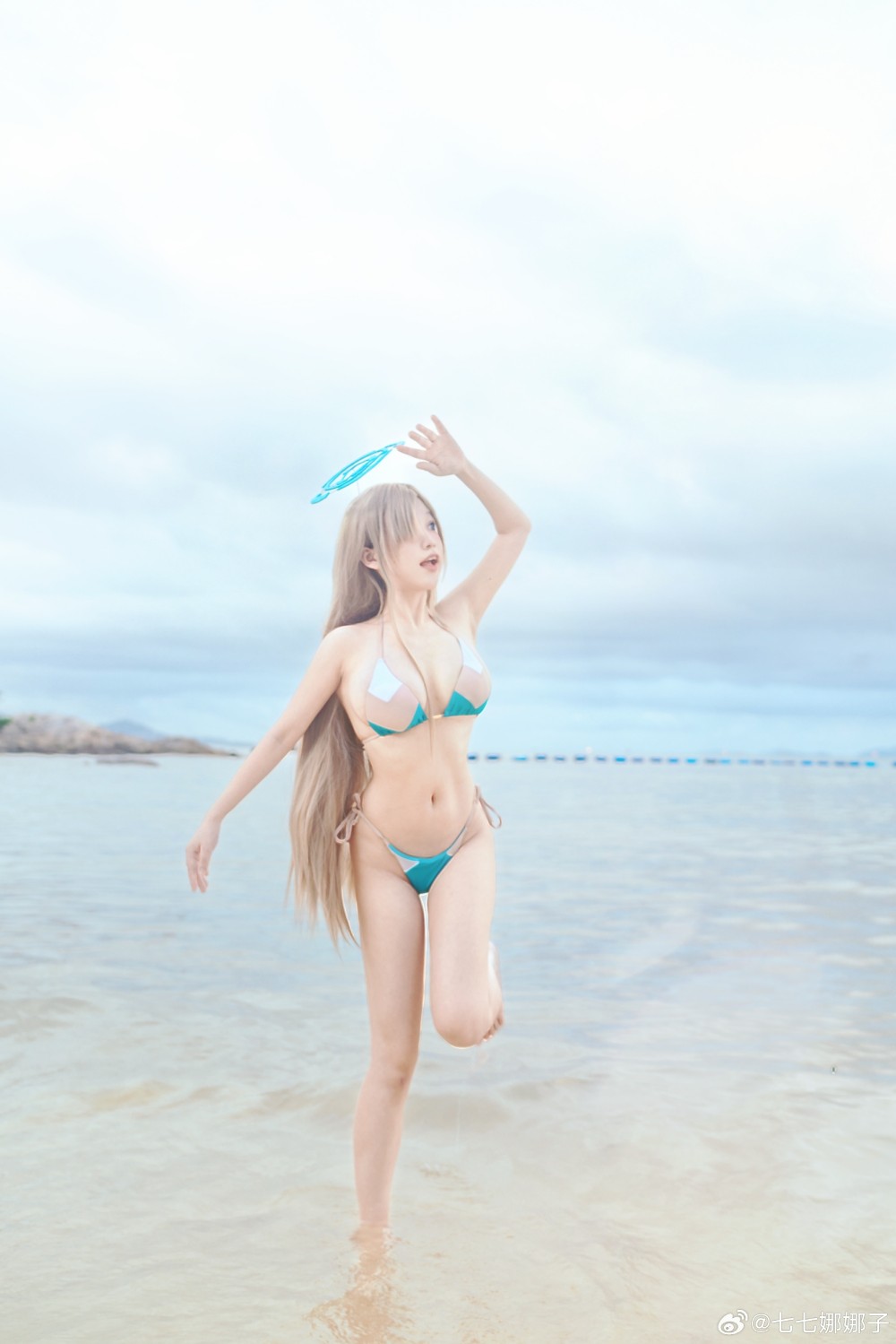 碧蓝档案 一之濑明日奈泳衣@七七娜娜子
