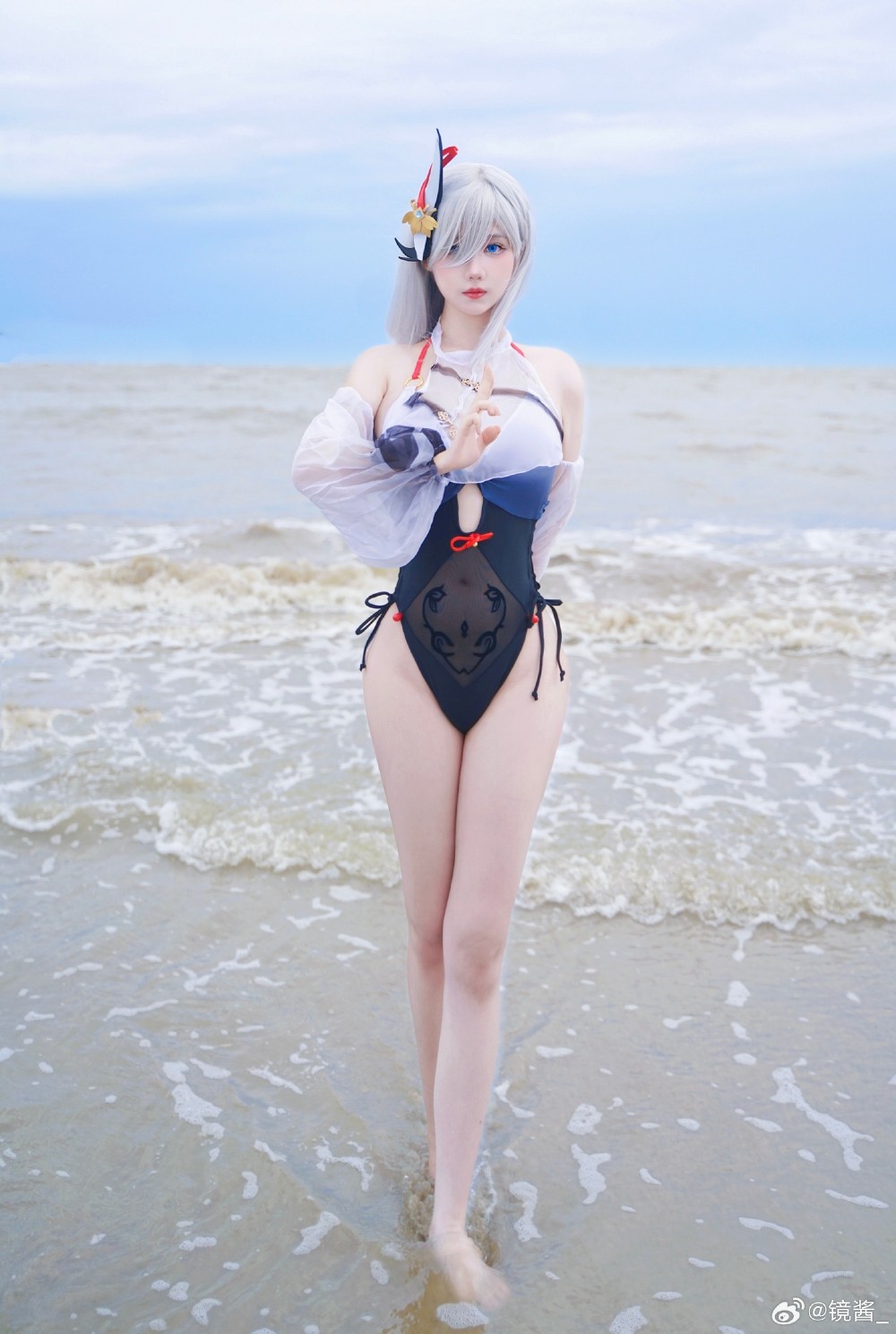 原神枫丹 申鹤@镜酱_