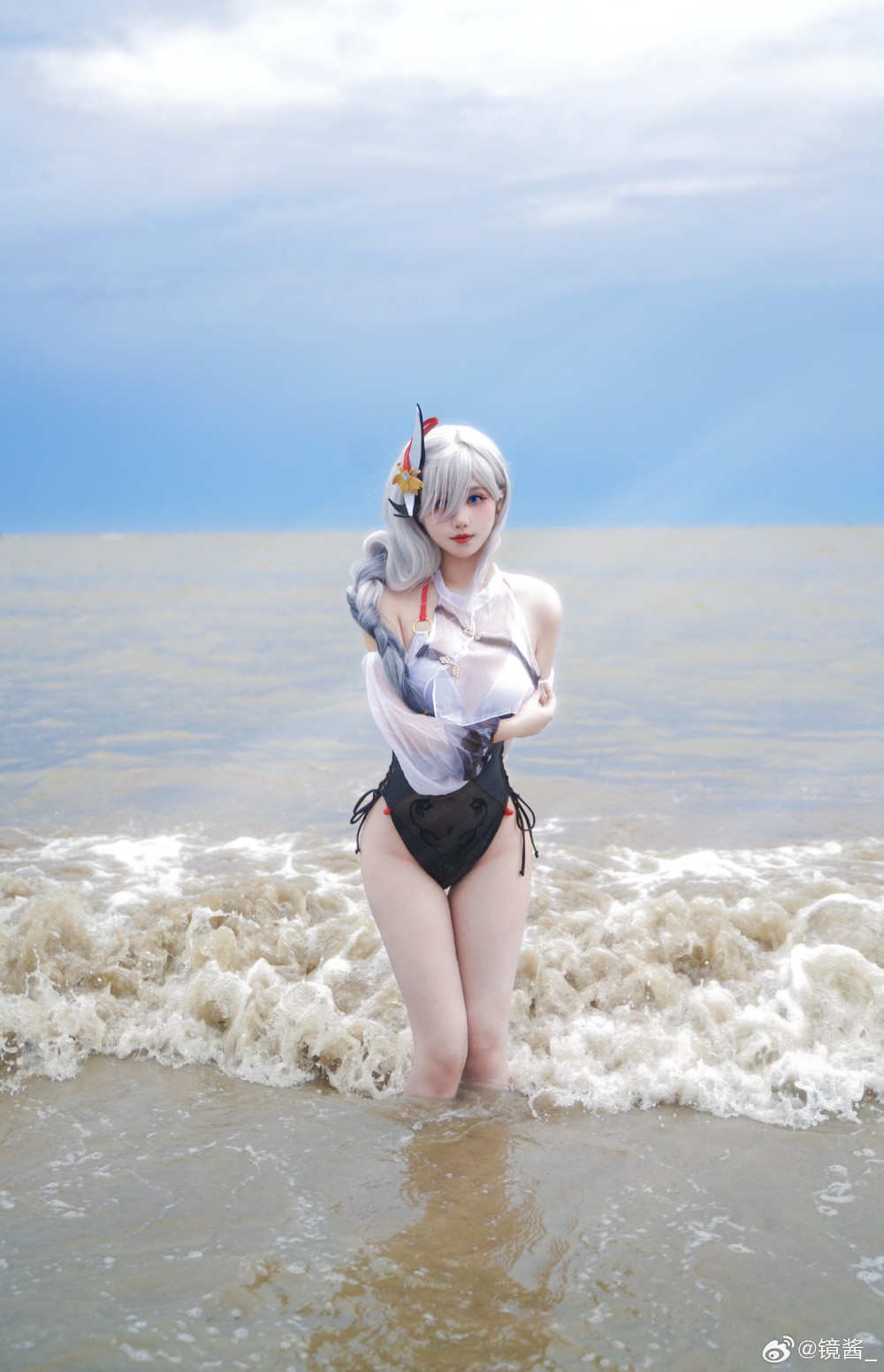 原神枫丹 申鹤@镜酱_