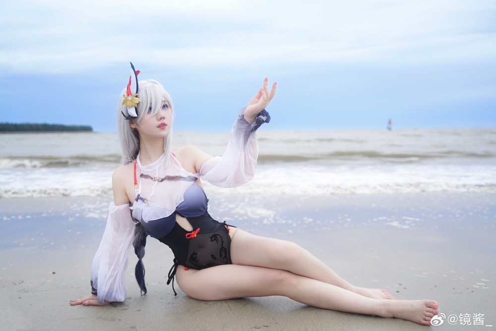 原神枫丹 申鹤@镜酱_