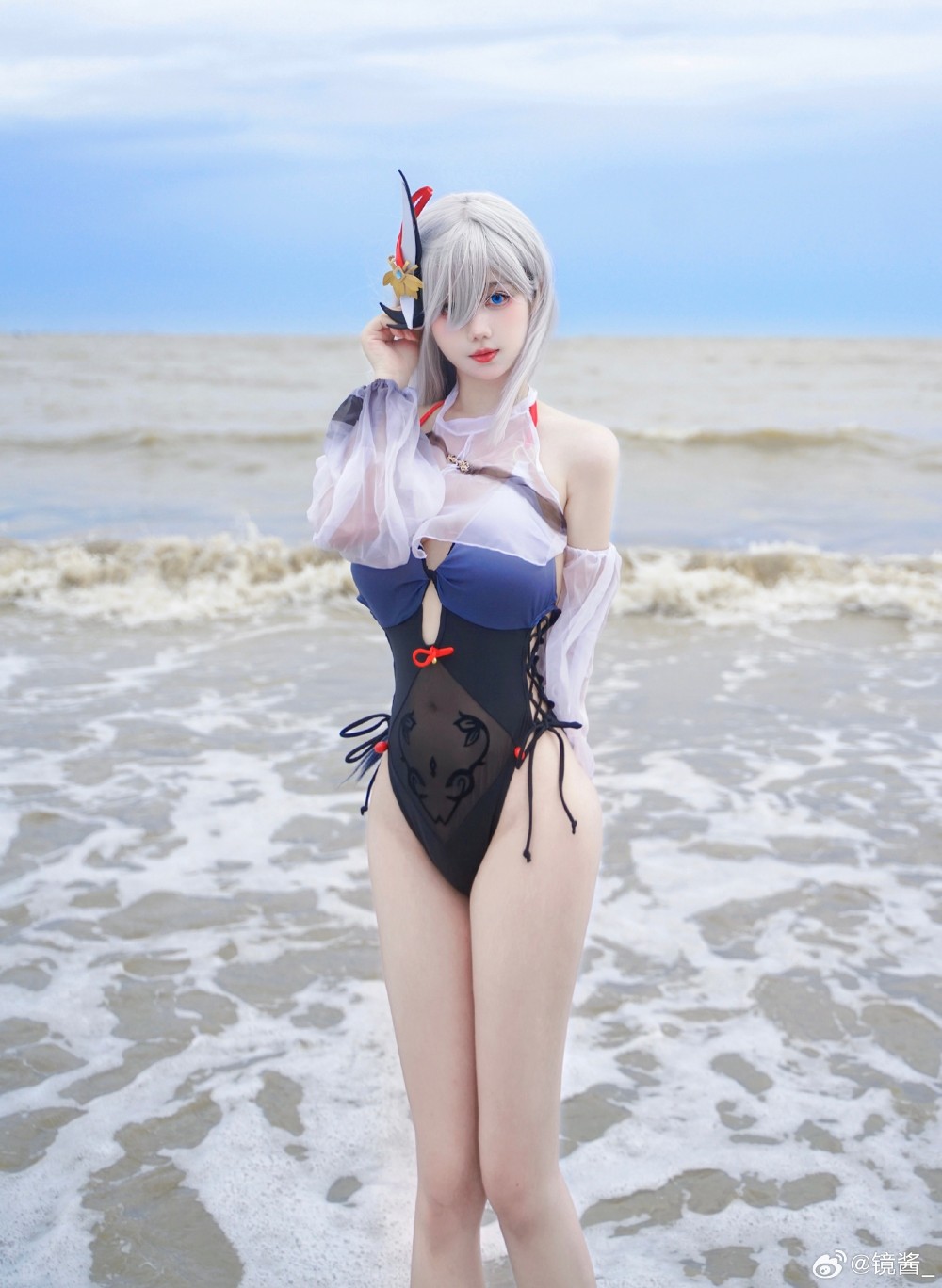 原神枫丹 申鹤@镜酱_