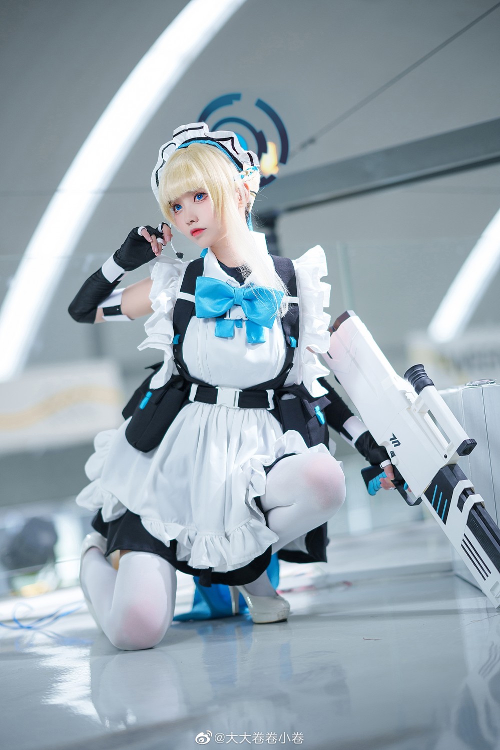 那么老师，请您在身旁注视着我。 碧蓝档案 飞马鸟时@大大卷卷小卷