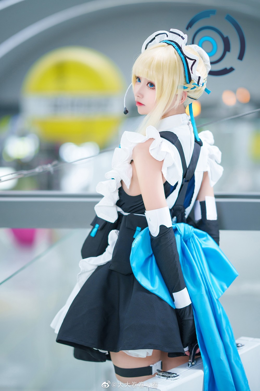 那么老师，请您在身旁注视着我。 碧蓝档案 飞马鸟时@大大卷卷小卷