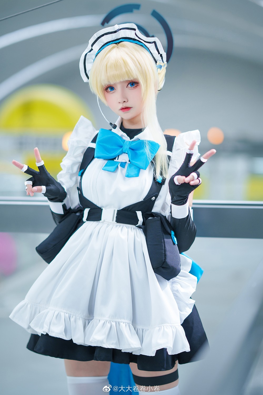 那么老师，请您在身旁注视着我。 碧蓝档案 飞马鸟时@大大卷卷小卷