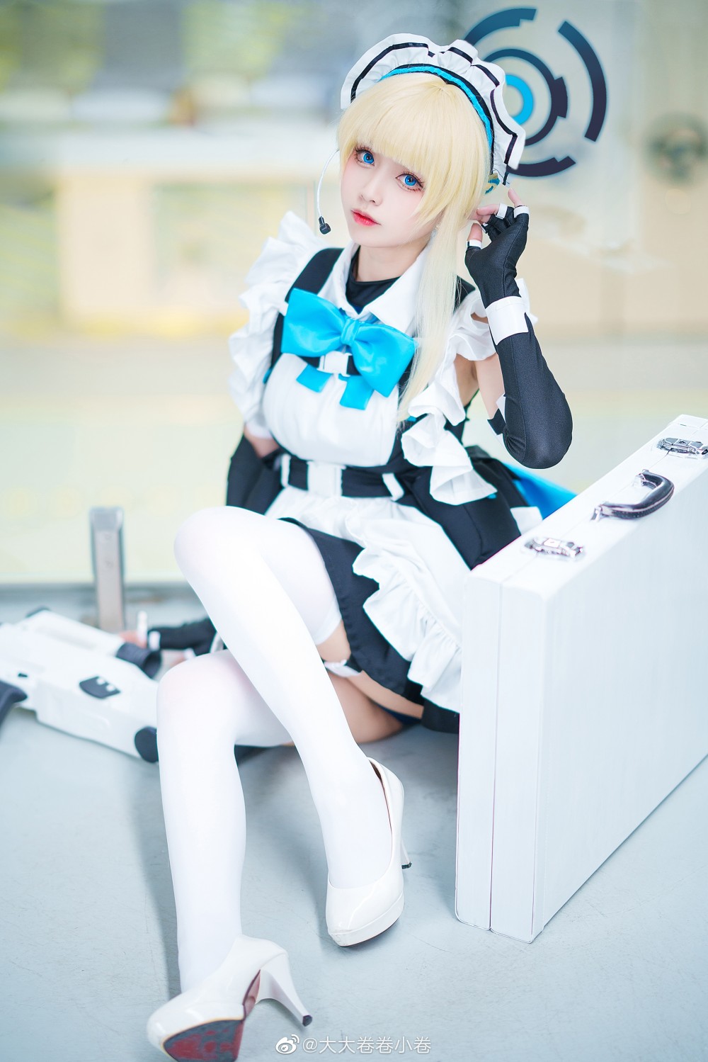 那么老师，请您在身旁注视着我。 碧蓝档案 飞马鸟时@大大卷卷小卷