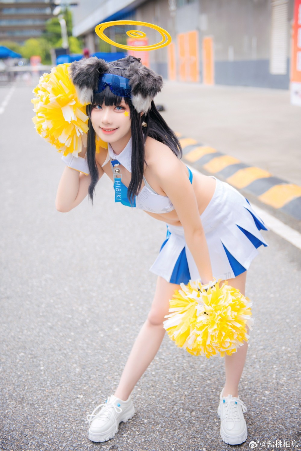 cosplay 蔚蓝档案 貓塚 響@盐桃柚鳥